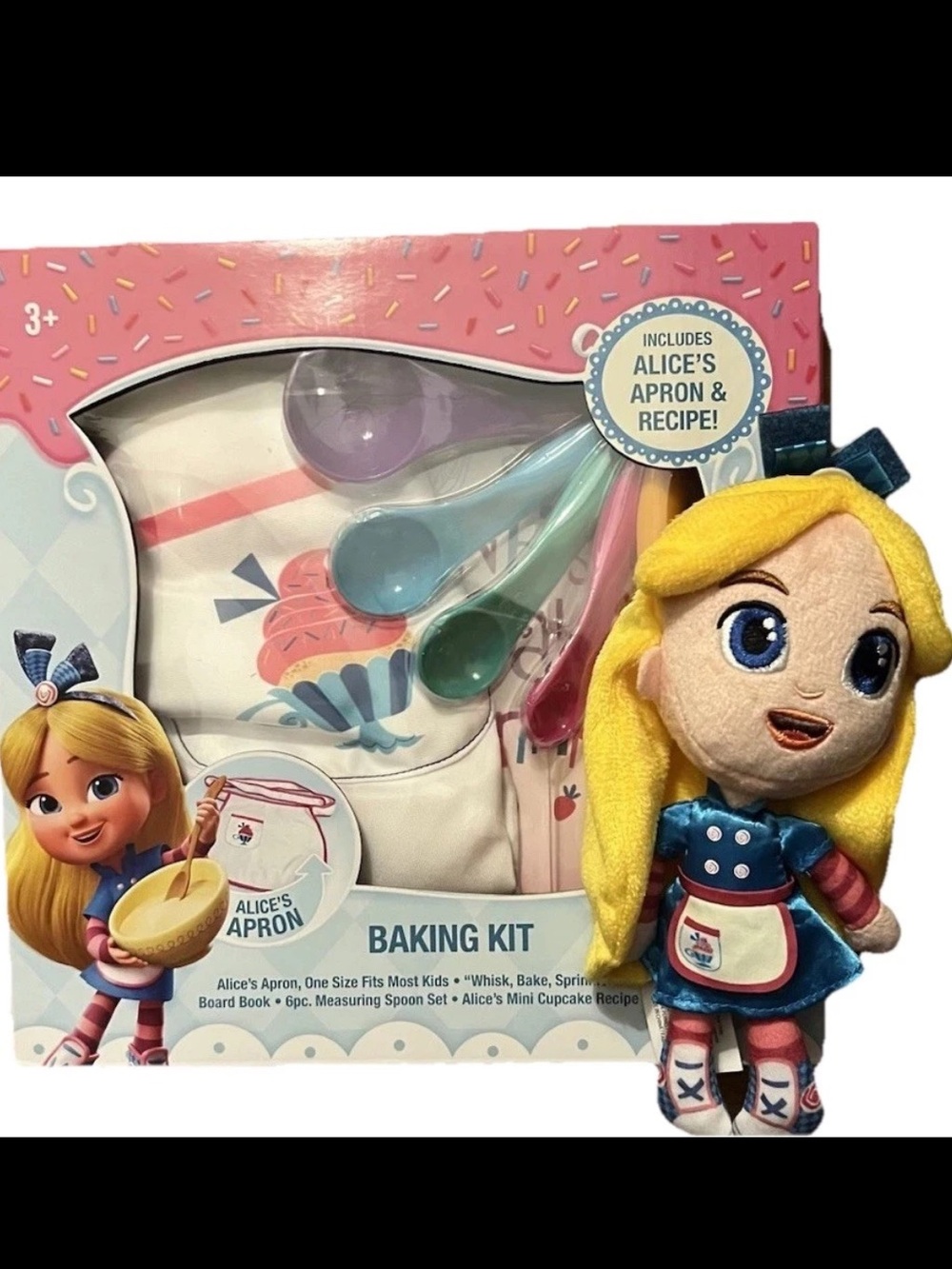 Alice’s Wonderland Bakery Baking Set and Alice Plush